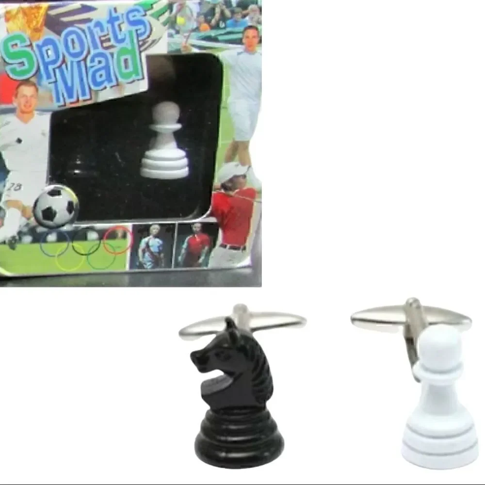 Mag Mouch Collector Chess Cuff Links